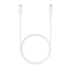 SAMSUNG eredeti kábel Type Cto Type C EP-DA705BWEGWW 1 m fehér bliszter, - 0. kép