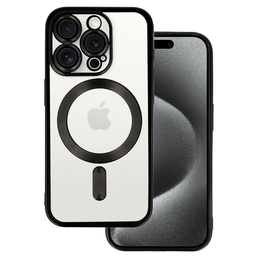Fémes Magsafe tok iPhone 11-hez fekete tok Fémes Magsafe tok iPhone 11-hez fekete tok