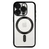 Fekete Metallic Magsafe iPhone 15 tok - 0. kép