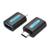 Vention Adapter USB CDUB0, USB-C férfi csatlakozó USB 3.0 női csatlakozóhoz (fekete) - 1. kép