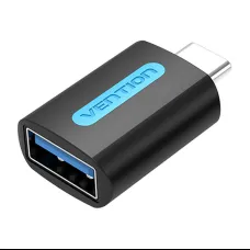 Vention Adapter USB CDUB0, USB-C férfi csatlakozó USB 3.0 női csatlakozóhoz (fekete)