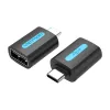 Vention Adapter USB CDTB0, USB-C férfi - USB 2.0 női (fekete) - 1. kép