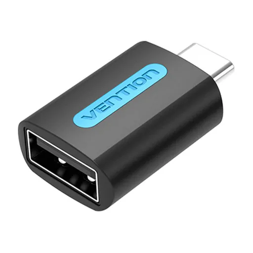 Vention Adapter USB CDTB0, USB-C férfi - USB 2.0 női (fekete)