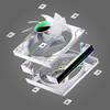 Darkflash DM20 számítógépes ventilátor (fehér) - 2. kép