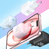 Hálózati töltő, Vention, FEPW0-EU, USB-C, 20W, GaN (fehér) - 0. kép