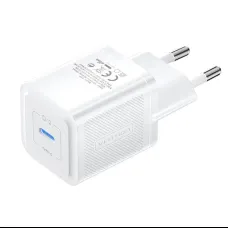 Hálózati töltő, Vention, FEPW0-EU, USB-C, 20W, GaN (fehér)