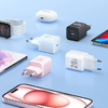Hálózati töltő, Vention, FEPW0-EU, USB-C, 20W, GaN (fehér) - 3. kép