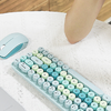 Vezeték nélküli billentyűzet + egér szett MOFII Bean 2.4G (Zöld) - 0. kép