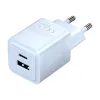 Fali töltő, Vention, FEQL0-EU, USB-C + USB-A, 30W/30W, GaN (kék) - 0. kép