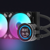  Darkflash számítógépes hűtő DN-D360 FEKETE - 0. kép