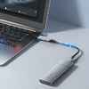 Vention Adapter CUAH0, USB-A 3.1 férfi - USB-C női (szürke) - 3. kép