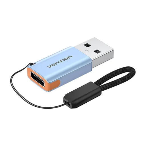 Vention Adapter CUAH0, USB-A 3.1 férfi - USB-C női (szürke)