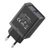 Fali töltő Vention FACB0-EU 1-portos USB (22.5W) Fekete - 0. kép