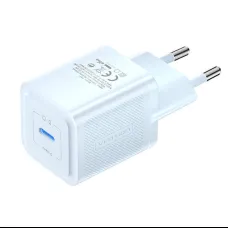 Fali töltő, Vention, FEPL0-EU, USB-C, 20W, GaN (kék)