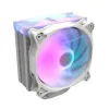 Darkflash Darkair Aktív hűtés a processzorhoz LED (hűtőborda + ventilátor 120x120) fehér - 0. kép