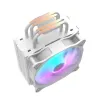 Darkflash Darkair Aktív hűtés a processzorhoz LED (hűtőborda + ventilátor 120x120) fehér - 2. kép