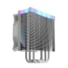 Darkflash Darkair Aktív hűtés a processzorhoz LED (hűtőborda + ventilátor 120x120) fehér - 4. kép