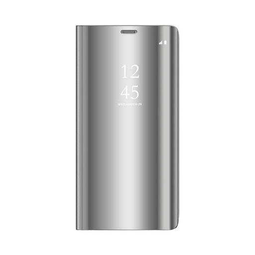 Smart Clear View fliptok Samsung Galaxy A34 5G ezüst tok Smart Clear View fliptok Samsung Galaxy A34 5G ezüst tok