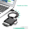 UGREEN CR125 4 az 1-ben USB 3.0 kártyaolvasó 0,5 m (fekete) - 0. kép