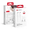 FORCELL F-ENERGY C338 Type C - Type C PD QC4.0 3A 60W 1 m fehér kábel - 0. kép