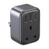 UGREEN CD314 utazó adapter UK-EU 2xUSB-A, 1xUSB-C - 1. kép