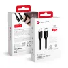 FORCELL F-ENERGY C338 Type C to Type C PD QC4.0 3A 60W 2 m fekete kábel - 0. kép