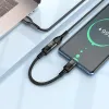 HOCO adapter OTG Type C (férfi) - Lightning (női) 3A U107 0,1 m fekete - 3. kép