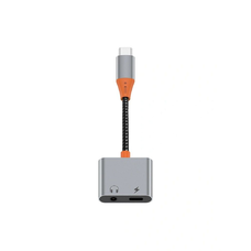 WiWU - Audio adapter LT10 Typ C to Typ C + 3.5mm