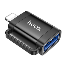 HOCO adapter OTG Lightning (férfi) USB A (női) UA31A fekete