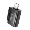 HOCO adapter OTG Lightning (férfi) USB A (női) UA31A fekete - 3. kép
