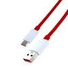 ONEPLUS eredeti USB-A - USB-C 4A D301 1 m piros kábel - 0. kép