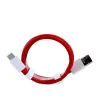 ONEPLUS eredeti USB-A - USB-C 4A D301 1 m piros kábel - 1. kép