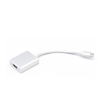HDMI (női) - USB Type C 3.1 (férfi) átalakító kábel, Plug & Play, 4K