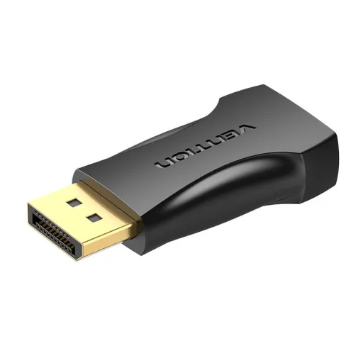 HDMI anya csatlakozó - Display Port apa csatlakozó adapter Vention HBPB0 4K@30Hz (Fekete)