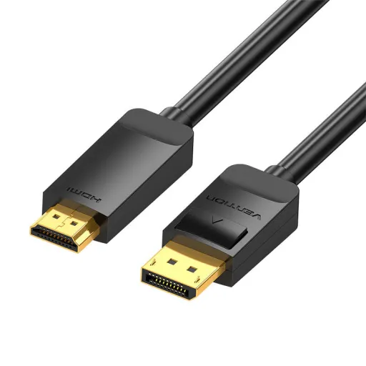 DisplayPort 1.2 to HDMI 1.4 Kábel Vention HAGBH 2m, 4K 30Hz (Fekete)