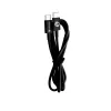 FORCELL C293 Type-C USB kábel Type C to Type C PD QC 48W TUBE 1 m fekete - 1. kép