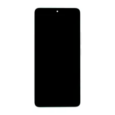 LCD kijelző + Érintőegység + Előlapi borítás Xiaomi Redmi Note 13 Pro 5G Kék Óceánzöld (Szervizcsomag)