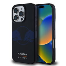 Red Bull PC/TPU Two Bulls Magsafe tok iPhone 16 Pro Max-hoz, navy színű tok