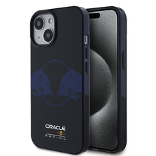 Red Bull PC/TPU Two Bulls Magsafe tok iPhone 15-höz Navy