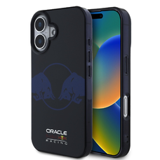 Red Bull PC/TPU Two Bulls Magsafe tok iPhone 16-ra Sötétkék tok