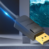 DisplayPort to VGA kábel Vention HBLBI 3m, 1080P 60Hz (Fekete) - 1. kép