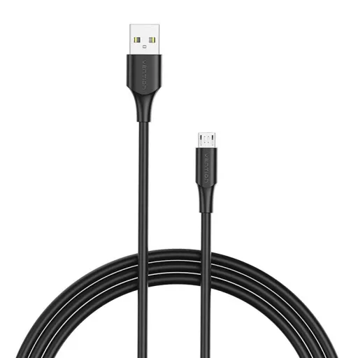 Kábel USB 2.0 - Micro USB Vention CTIBD 2A 0,5m (fekete)