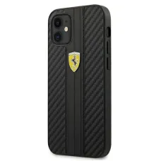 Ferrari FESNECHCP12SBK iPhone 12 mini 5.4