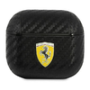 Ferrari FESA3CABK AirPods 3 tok fekete/fekete On Track PU Carbon tok thumbnail