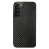 AMG AMHCS22MBLSCA S22+ S906 fekete hardcase Carbon Stripe&Embossed tok - 1. kép