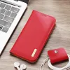 Dux Ducis Hivo valódi bőr fliptok kártyák és dokumentumok számára iPhone 14 Pro fekete tok - 0. kép