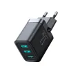 Joyroom JR-TCN02 3xUSB-A 17W 3.4A hálózati USB töltő adapter - fekete - 2. kép