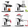AMZCHEF GM3001-WT lassú gyümölcscentrifuga (fehér) - 2. kép