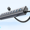 Orico USB-C átalakító 7xUSB-A 3.0 - szürke - 0. kép