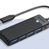 Orico Hub 4in1 USB A3.0x4 (fekete) adapter - 3. kép